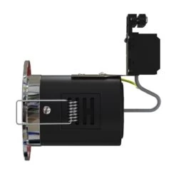 50 X Tilt Fire Rated GU10 Downlights, Chrome Bezel -LED Downlights Store frk t ch product right.985 2