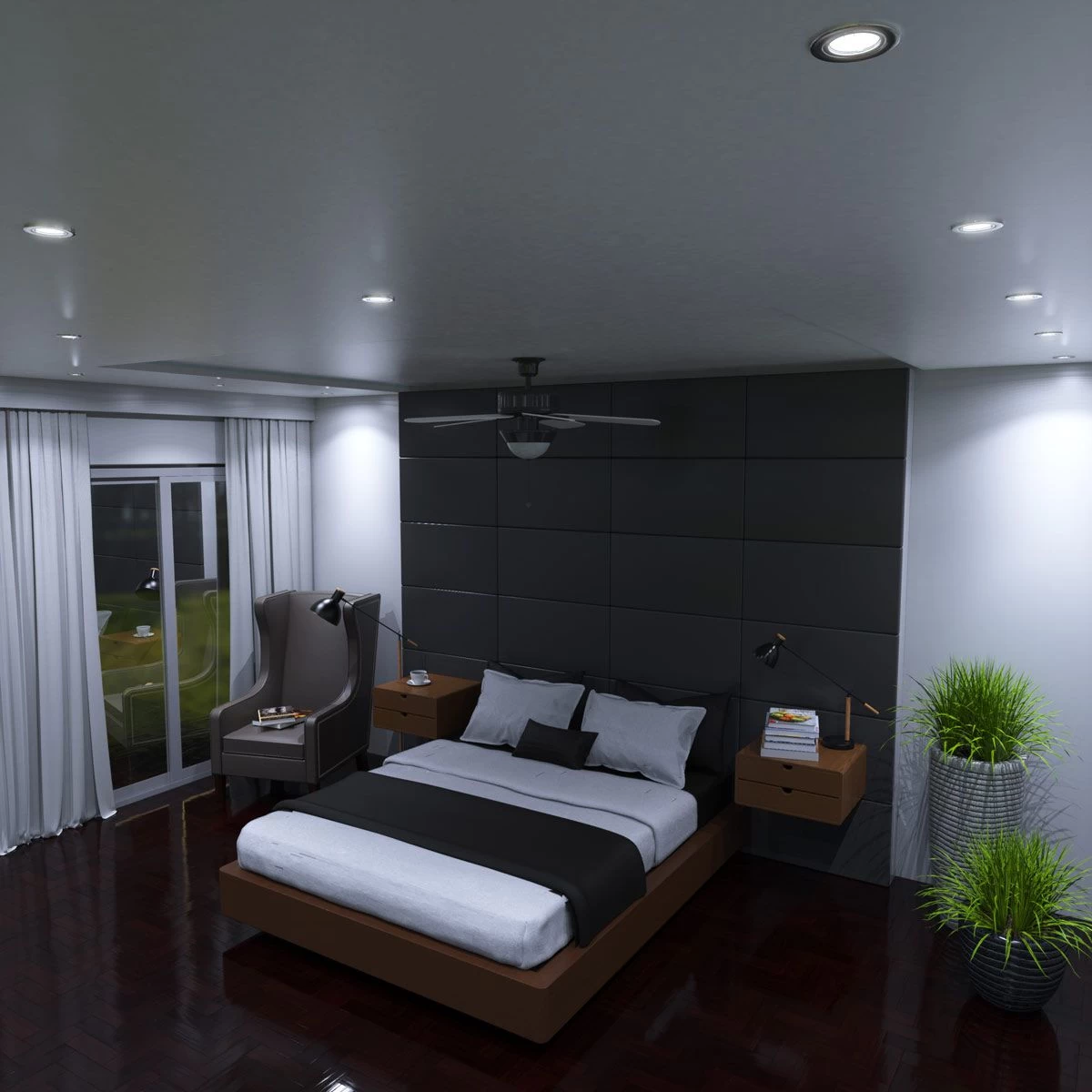 50 X Tilt Fire Rated GU10 Downlights, Brushed Chrome 11 50 X Tilt Fire Rated GU10 Downlights, Brushed Chrome - Image 11