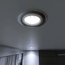 25 X Tilt Fire Rated GU10 Downlights, Brushed Chrome -LED Downlights Store frk t sn bedroom compressed 14 2