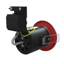 25 X Tilt Fire Rated GU10 Downlights, Brushed Chrome -LED Downlights Store frk t sn product draft angle 2 angle 2.930