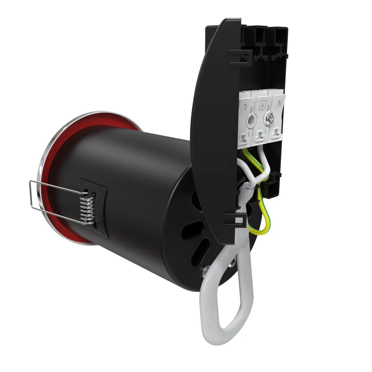 Pack Of 10 IP65 Fixed Shower Fire Rated Downlights In A Polished Chrome Finish 13 Pack Of 10 IP65 Fixed Shower Fire Rated Downlights In A Polished Chrome Finish - Image 13