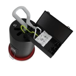 Pack Of 10 IP65 Shower Fire Rated Fixed Downlights In A Brushed Chrome Finish -LED Downlights Store frss product 02 compressed open camera 3