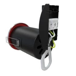 Pack Of 10 IP65 Shower Fire Rated Fixed Downlights In A Brushed Chrome Finish -LED Downlights Store frss product 02 compressed open camera 4