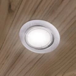 Pack Of 10 Tilt GU10 Fire Rated Downlights With A Brushed Chrome Finish 27 Pack Of 10 Tilt GU10 Fire Rated Downlights With A Brushed Chrome Finish -LED Downlights Store frts bedroom compressed camera 4