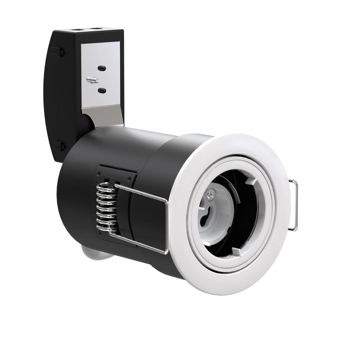 Pack Of 25 Die-Cast Tilt GU10 Fire Rated Downlights With A White Finish 11 Pack Of 25 Die-Cast Tilt GU10 Fire Rated Downlights With A White Finish - Image 11