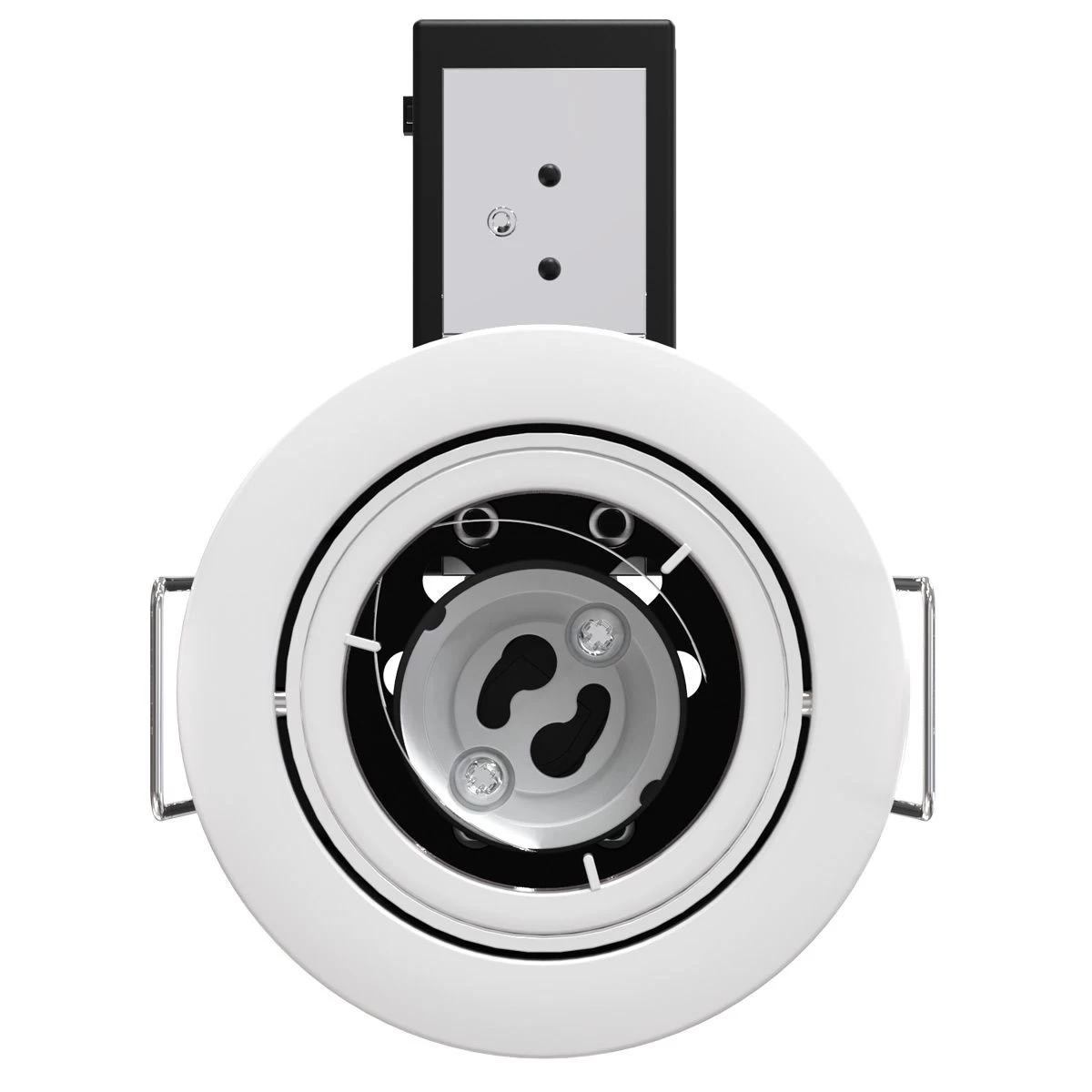 Pack Of 50 Die-Cast Tilt Fire Rated GU10 Downlights With A White Finish 10 Pack Of 50 Die-Cast Tilt Fire Rated GU10 Downlights With A White Finish - Image 10