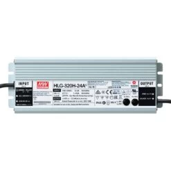 320w Meanwell LED Driver, IP65 Rated 24v DC