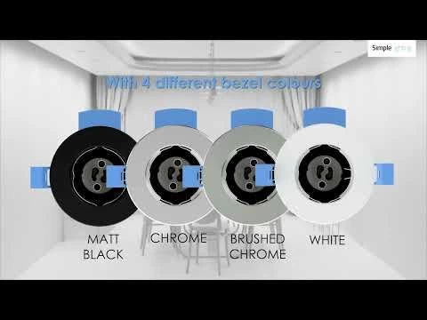 Multi Pack 10 Fire Rated Downlights - White Finish, With Quick Connectors 2 Multi Pack 10 Fire Rated Downlights - White Finish, With Quick Connectors - Image 2