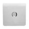 Trendi Artistic Modern Screwless 120 Watt LED Dimmer Switch Ice White