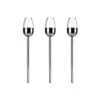 Pack Of 3 Lilidale LED Solar Open Flame Effect Stake Light