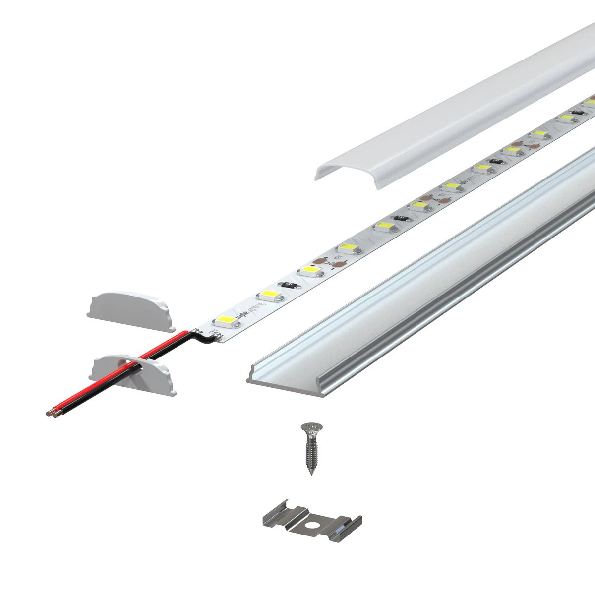 2m Long, Bendable Aluminium LED Profile 4 2m Long, Bendable Aluminium LED Profile - Image 4