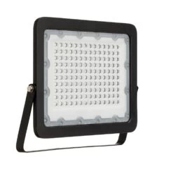100w LED Floodlight, 6000K IP65 Black