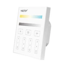 Wall Mounted Controller, For Dual White CCT LED Products, Mains Powered