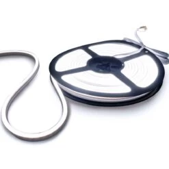 5m Long 4mm Flexible Neon Flex / Strip Lighting - Dotless -LED Downlights Store neon flex 6000k