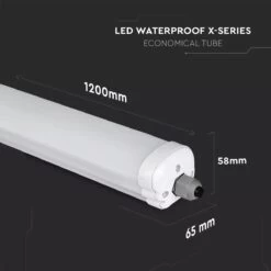 4FT Waterproof IP65 LED Batten Light Fitting, High Lumen -LED Downlights Store new product 6485 c 1