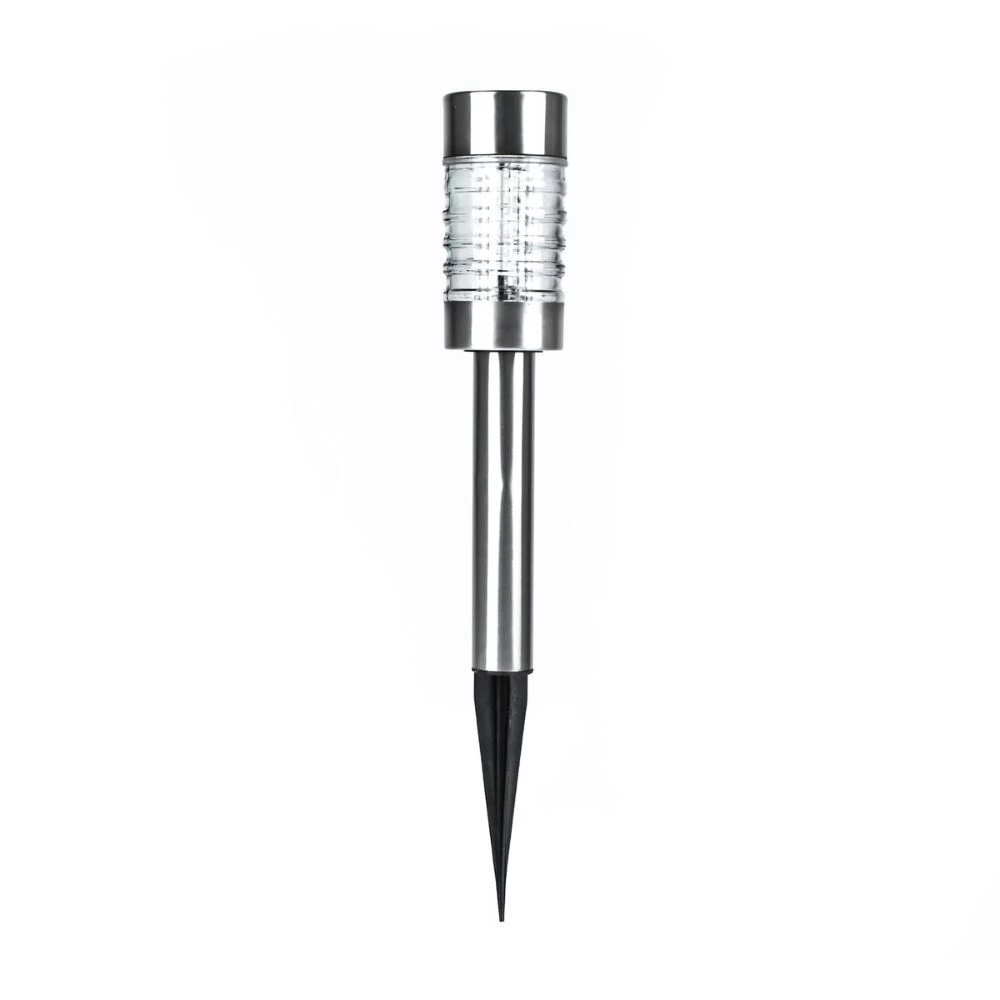 Pack Of 3 Nundle LED Solar Bollard Top Stake Lights 2 Pack Of 3 Nundle LED Solar Bollard Top Stake Lights - Image 2