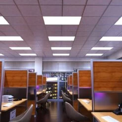 LED Panel, 1195x595mm, TP(b), Cool White LED -LED Downlights Store pan 1260 cct lifestyle office cw camera 3 compressed