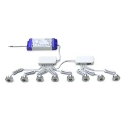 8 X LED Plinth Light Kit With LED Driver - Natural White