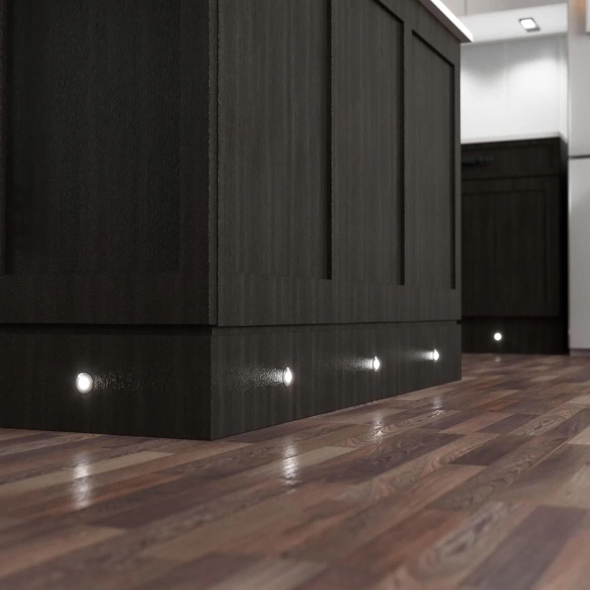 4 X LED Plinth Light Kit Incl LED Driver - Natural White 2 4 X LED Plinth Light Kit Incl LED Driver - Natural White - Image 2