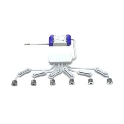 6 X Microdot LED Plinth Lights With LED Driver