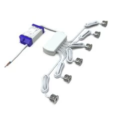 6 X Microdot LED Plinth Lights With LED Driver -LED Downlights Store pl md 4000k kit 6 pack 2 compressed