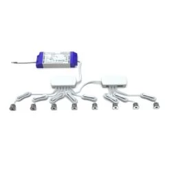 8 X Microdot LED Plinth Lights With LED Driver