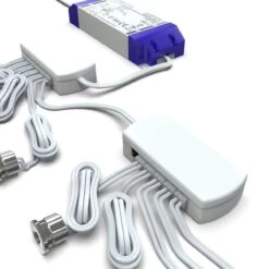 8 X Microdot LED Plinth Lights With LED Driver -LED Downlights Store pl md 4000k kit dist ext compressed 1