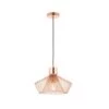 Gabbia Pendant Light, Polished Copper