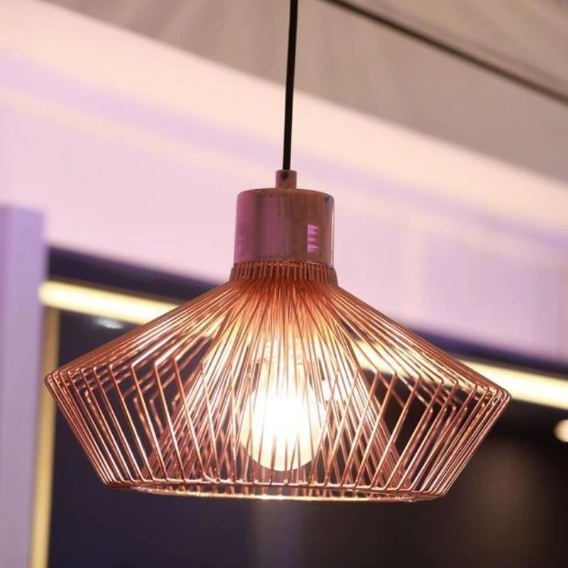 Gabbia Pendant Light, Polished Copper 3 Gabbia Pendant Light, Polished Copper - Image 3