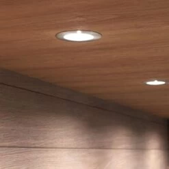 High Brightness Recessed LED Under-Cabinet Light - Warm White And Neutral White -LED Downlights Store recessed 2.6w led cabinet light lifestyle 3 natural white