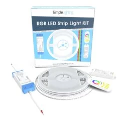 RGB, Colour Changing LED Strip Lighting Kit, 1-10m Long