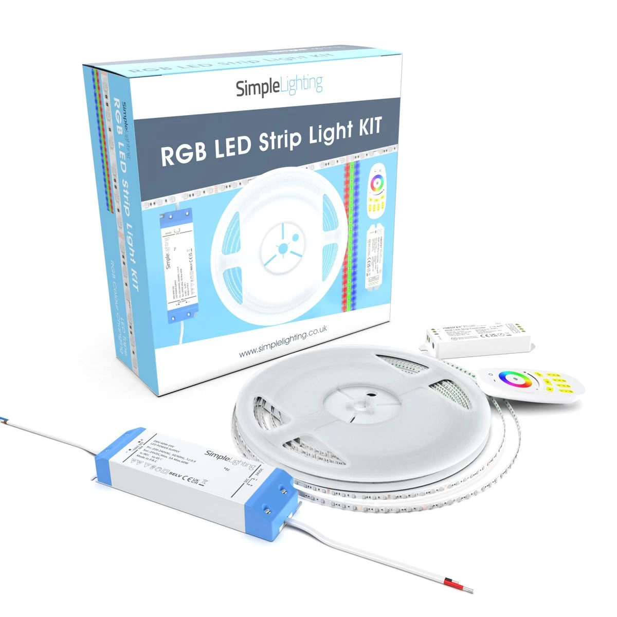 RGB, Colour Changing LED Strip Lighting Kit, 1-10m Long 2 RGB, Colour Changing LED Strip Lighting Kit, 1-10m Long - Image 2