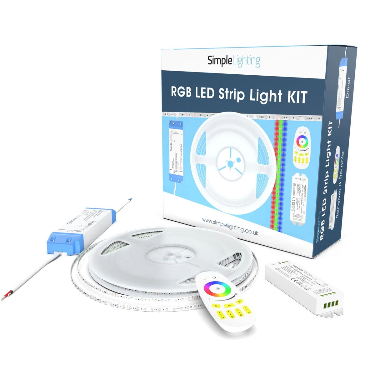 RGB, Colour Changing LED Strip Lighting Kit, 1-10m Long 3 RGB, Colour Changing LED Strip Lighting Kit, 1-10m Long - Image 3