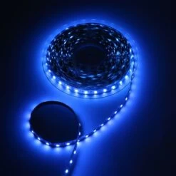 RGB LED Tape, IP65 Waterproof, 15w, 60 LEDs P/M -LED Downlights Store rgb led strip 15w p m blue 1