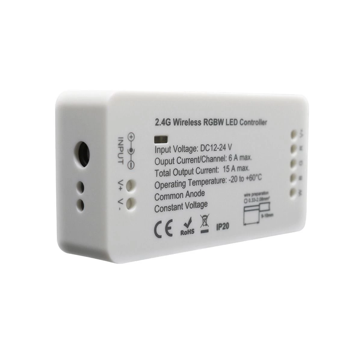 4 Zone RGBW Remote Control And Receiver 2 4 Zone RGBW Remote Control And Receiver - Image 2