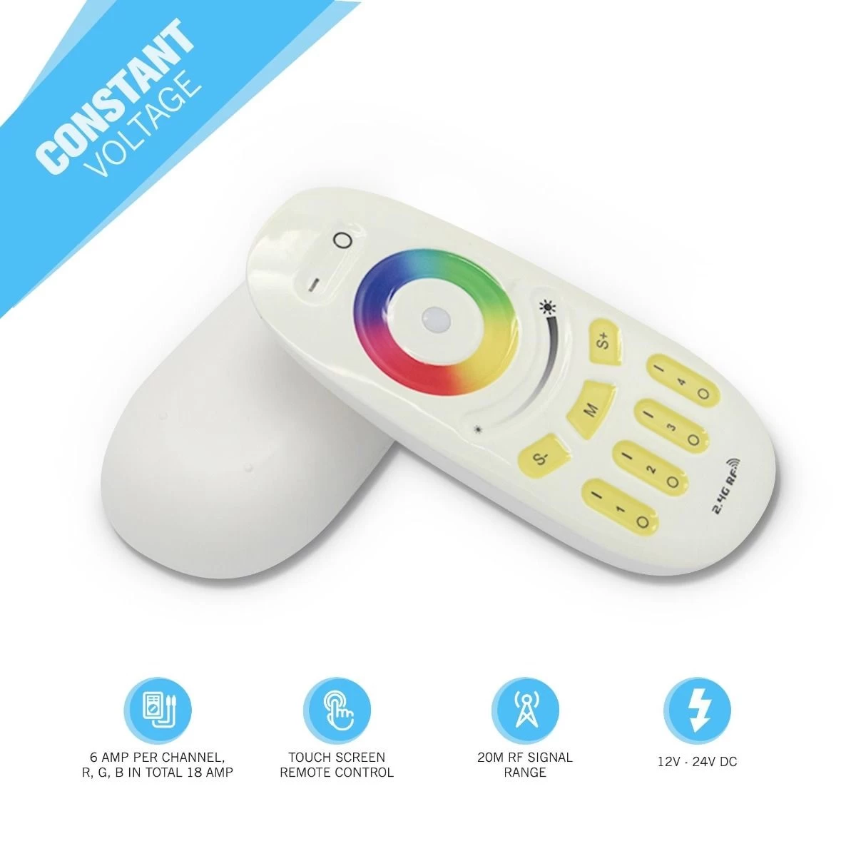 4 Zone RGBW Remote Control And Receiver 3 4 Zone RGBW Remote Control And Receiver - Image 3