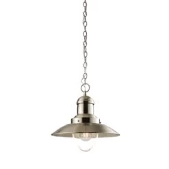 Lampada E27 Pendant Light - Satin Nickel