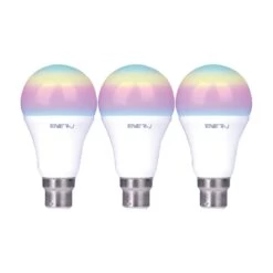 Pack Of 3 Smart WiFi 9W Colour Changing LED Bulb