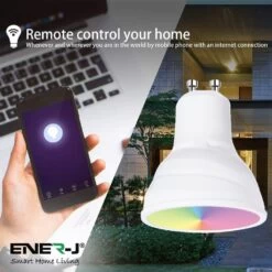 Smart GU10 LED Bulb, RGB+W , Colour Changing -LED Downlights Store sha5286 4 1