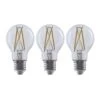 Pack Of 3 CCT Changing Smart LED Dimmable Filament Bulb