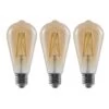 Pack Of 3 ST64, 8.5W Smart WiFi Filament Bulb