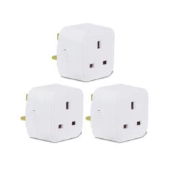 Pack Of 3 Smart 13A Mini Square Plugs