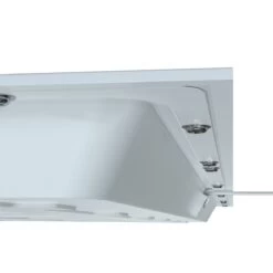 Pack Of 24 LED Panel Light, TP(A), 595x595mm - Cool Or Natural White 22 Pack Of 24 LED Panel Light, TP(A), 595x595mm - Cool Or Natural White -LED Downlights Store side close up of a square led panel 2