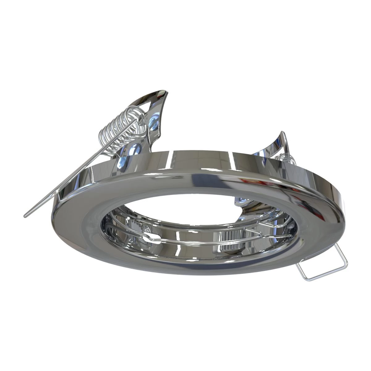 Pack Of 50 Recessed GU10 Spot Light In Chrome Finish 5 Pack Of 50 Recessed GU10 Spot Light In Chrome Finish - Image 5