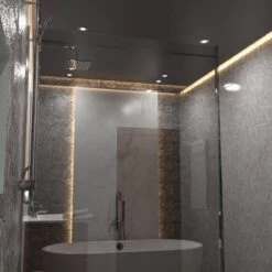 10w, IP65 Warm White LED Tape 120 LEDs Per Metre - 3000K -LED Downlights Store slgipled120ww toilet bathroom camera 4 compressed