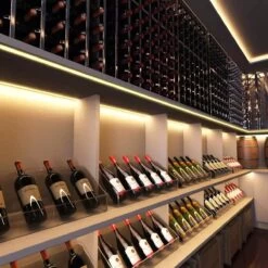 Colour Temperature Adjustable LED Tape - Warm To Cool White 2750-6500K -LED Downlights Store slgled120nw wine cellar compressed 3000k.75 1 1