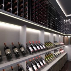 12w Dotless, COB IP20 LED Strip - Colour Adjustable / Tunable -LED Downlights Store slgled120nw wine cellar compressed 4000k.79 1