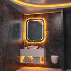 RGB LED Strip, IP65, 30 LEDs P/M 7.2w -LED Downlights Store slgledrgb12vip bathroom orange camera 2 compressed