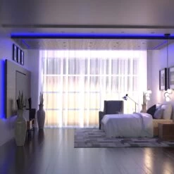 LED Tape, RGBW 19.2w P/M, 60 LEDs Warm White -LED Downlights Store slgledrgbww bedroom compressed b camera 1