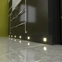 4 Pack - Square Ultra Bright LED Plinth Lights - Natural White Or Warm White 19 4 Pack - Square Ultra Bright LED Plinth Lights - Natural White Or Warm White -LED Downlights Store slgledsq sy7524 nw ww lifestyle hq 3000k.effectsresult scene 2 compressed 1 1